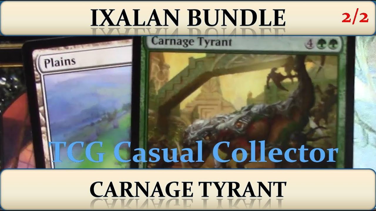 Magic the Gathering Ixalan Bundle 2 of 2 Carnage Tyrant