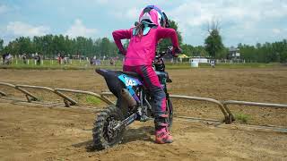 6 & 9 Year Old Motocross Siblings Ripping Sand Del Lee | First Family Race Vlog - Levi & Emma