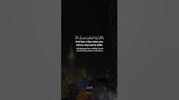 ( واتقوا يوما ترجعون فيه إلى الله ثم توفى كل نفس ما كسبت وهم لا يظلمون ) | بصوت القارئ محمد اللحيدان