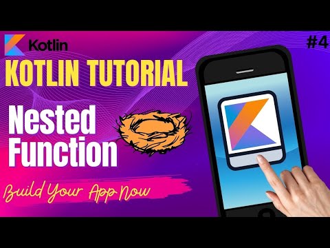 #video 4 Kotlin | Nested Function in Kotlin | Master in Kotlin | Zade Coding