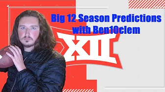 Big 12 Schedule Predictions! College Football! thumbnail