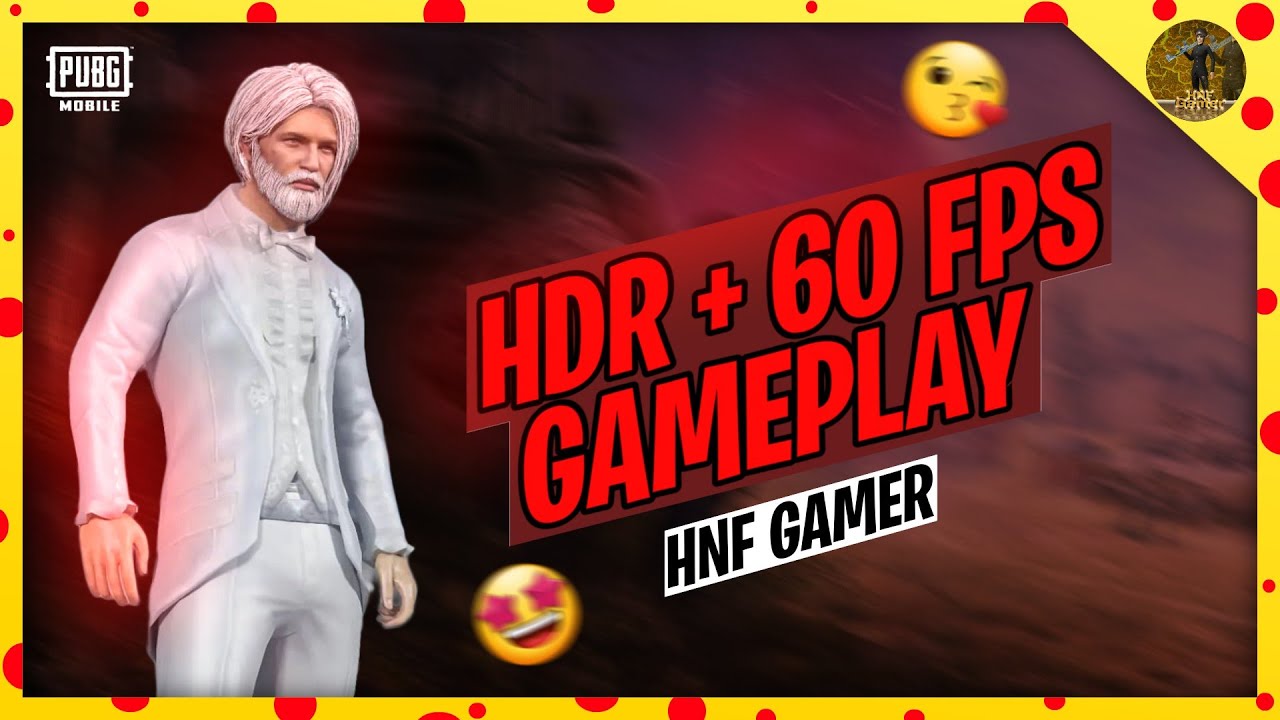 PUBG mobile HDR + 60 FPS Gameplay in TDM 😍 #pubgmobile #HNFGamer - YouTube