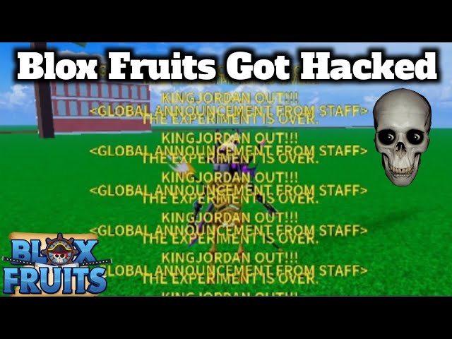Blox Fruits Got Hacked (ROBLOX) 