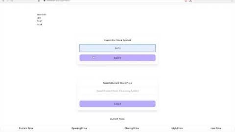 Stock-app-walkthrough