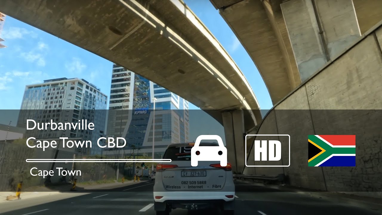 South Africa, Langebaan - Drive from Durbanville to Cape Town - Nonstop Driving | ASMR | HD