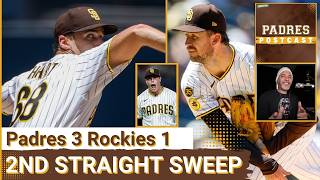 PADRES POSTCAST: Padres Sweep Rockies! 5 Straight Wins, Pitchers DOMINATE  3-1 W, Wild Card Push ON