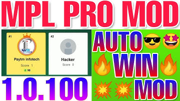 MPL PRO AUTO WIN MOD, MPL pro pool game auto win mod app download link latest version 1.0.100