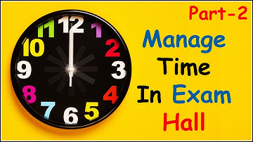 How To Manage Time in Exam Hall (PART-2) 5 More Tips to Score Good Marks in Exams. Save Time #Shorts