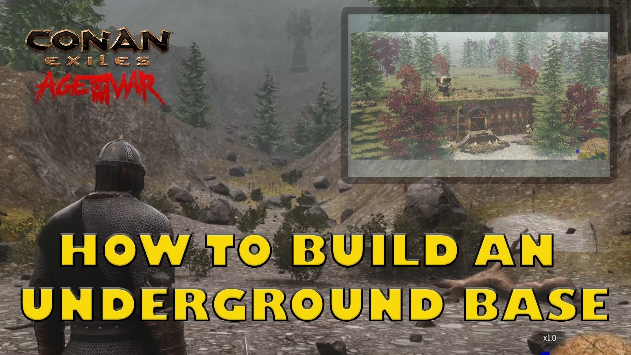 how-to-build-underground-base-conan-exiles-conanexiles