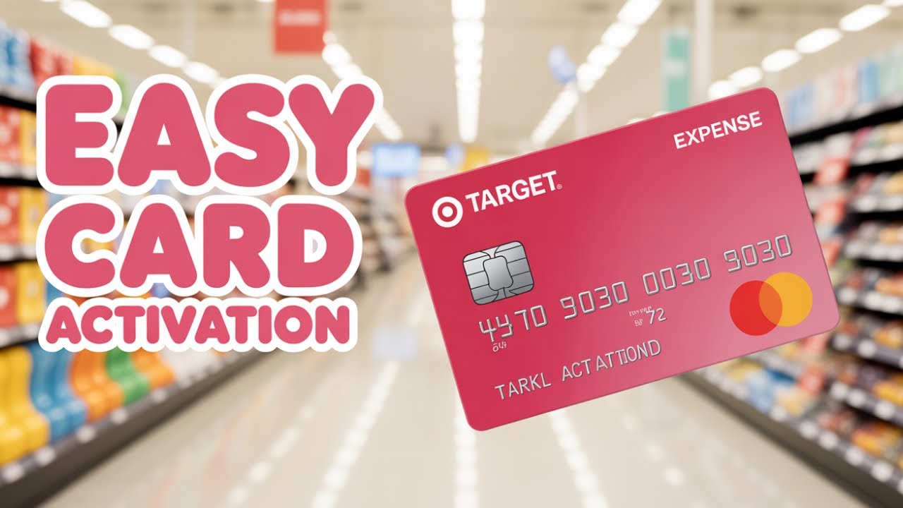 How to Activate a Expense Card at Target - step by step - YouTube