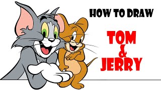 How to DRAW Tom and Jerry easy step by step screenshot 5