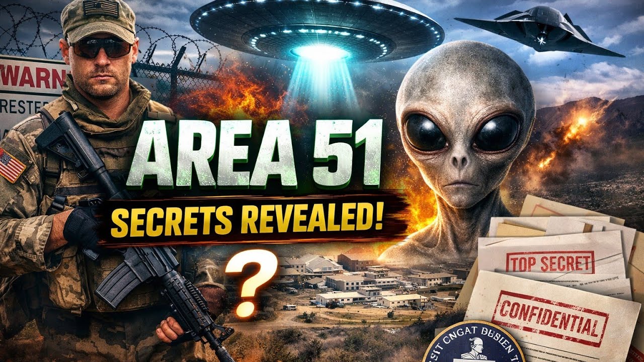 Area 51 EXPOSED 👽 | The Truth Behind America’s Most Secret Base