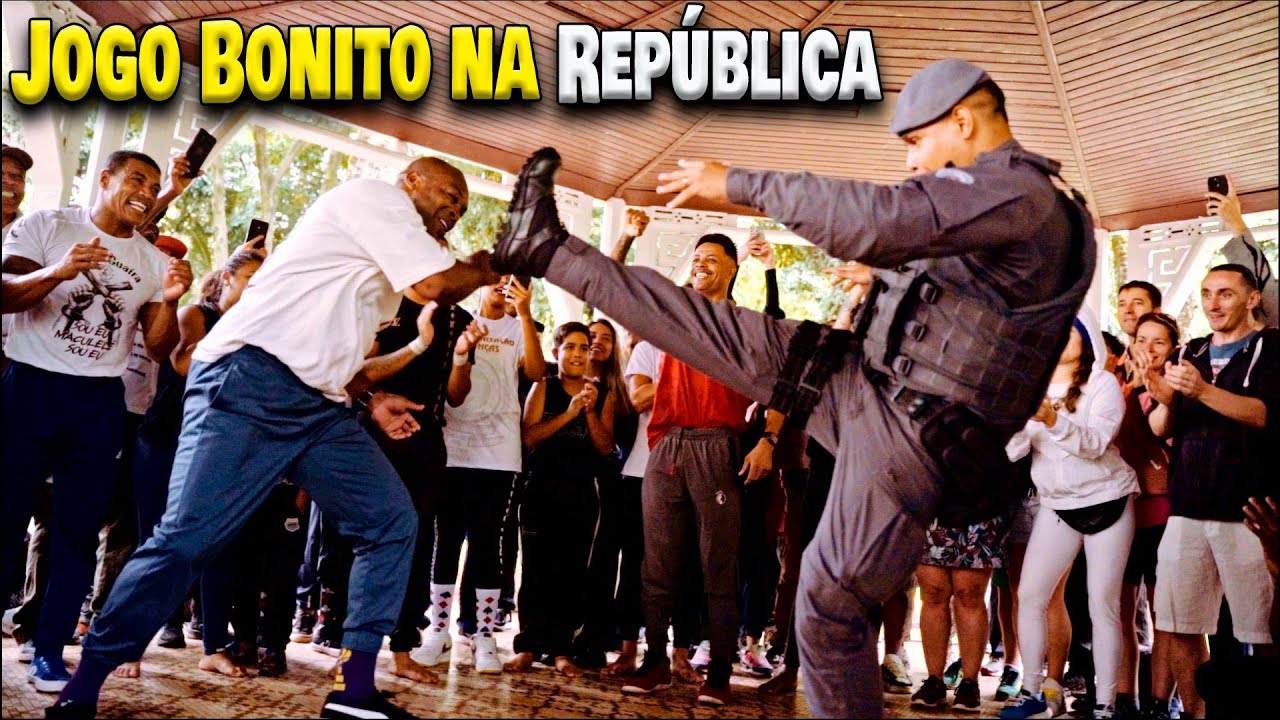 #CapoeiraRepublica Policial na Roda de Capoeira na Praça da República São Paulo - Abril de 2025