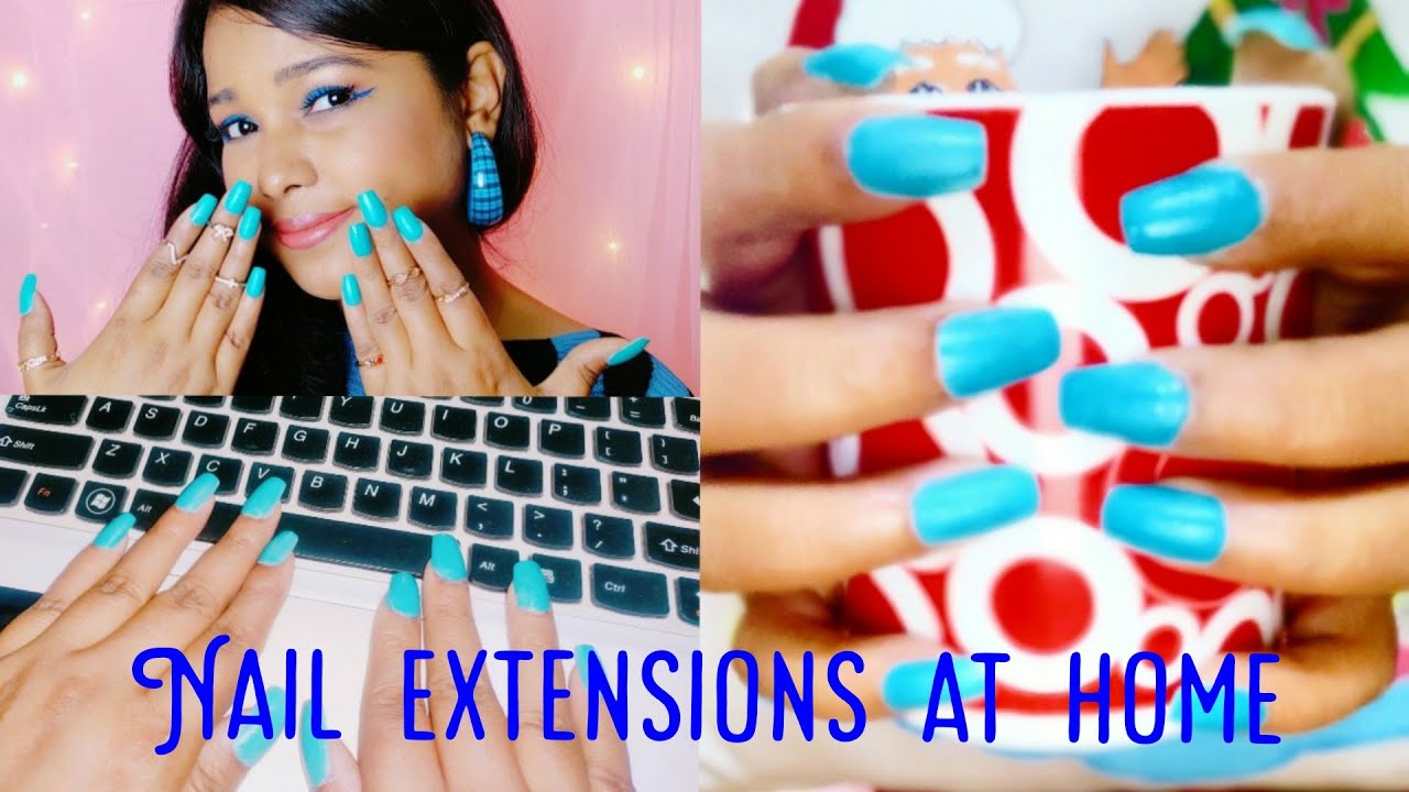salon like nail extensions at home YouTube