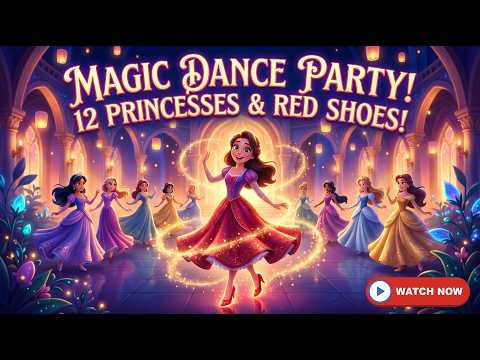 12 Dancing Princesses & Lal Shoes 👠 | Marathi Goshti | 12 Rajkumarianchi Kahani