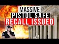 Gun Owner ALERT! 60,000 Pistol Safe’s RECALLED… If you have this, you need to follow these steps!