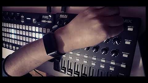 [DubTechno] Performance mode in Fl Studio. (Akai midimix & Fl Studio Fire)