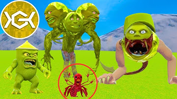 SECRET UPDATE Nextbot in Playground mod unlock EVOLUTION OF ZOMBIE LIN GANG MELON vs TI TI TI SAHUR!