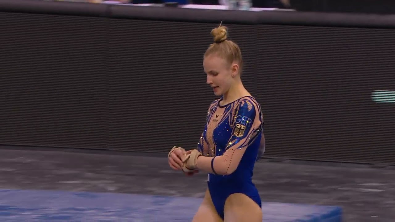 Anna Lena König GER Boden - EnBW DTB Pokal 2023 - Team Challenge - Turnen