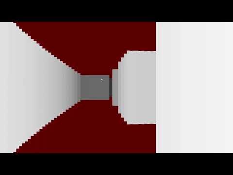 Raycasting 2.5D engine Test #python