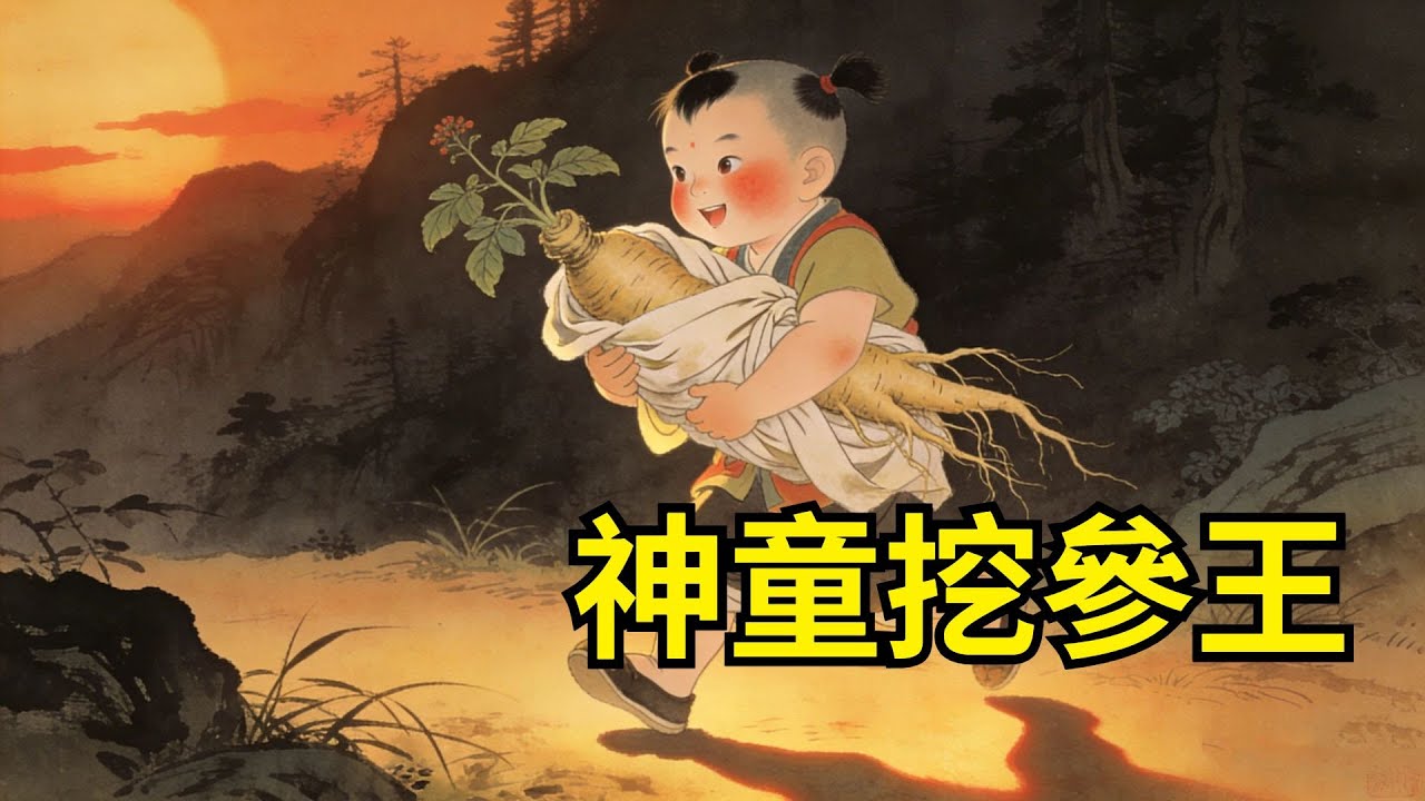 九歲神童被村霸搶了唯壹的薄田，靠挖藥草勉強糊口，誰知挖得千年人參，暴富後村霸全家跪地賠罪！【心事郵局】#民間故事#傳統故事#故事頻道#聽書#睡前故事#情感