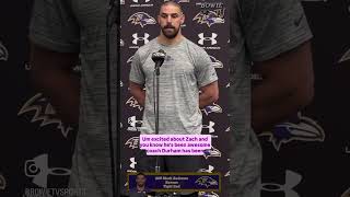 #Ravens TE Mark Andrews talks about former teammates Charlie Kolar Isaiah Likely and Pat Ricard #nfl