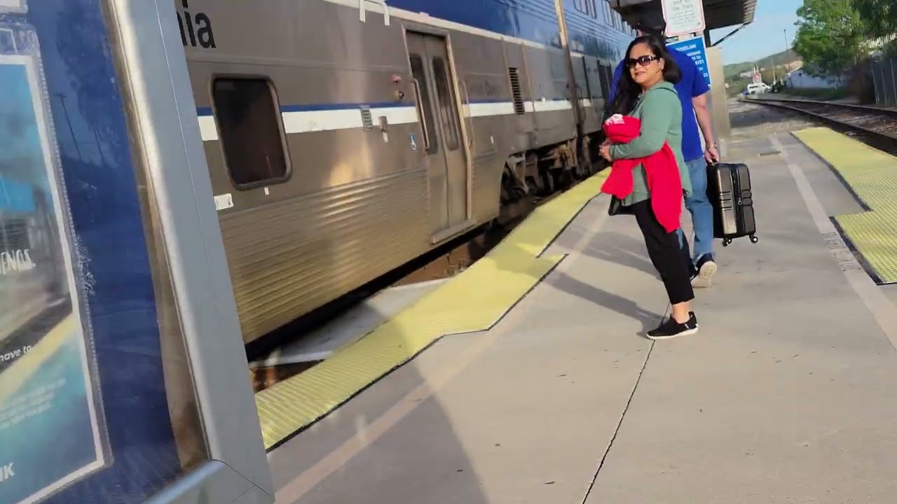 Amtrak 777 at Moorpark Station February 12, 2026
