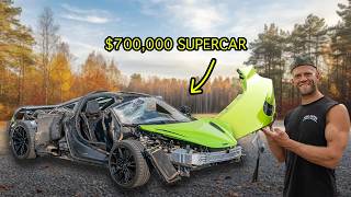 REBUILDING A ROLLED MCLAREN 765LT First Drive Reactions With Our Cheap Mclaren After Wreck Rebuild