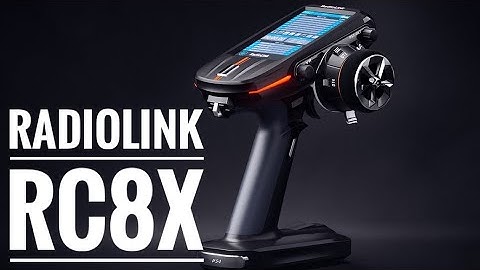 Radiolink RC8X Transmitter Unboxing & Review - 8 Channels, Full Color Touchscreen!!