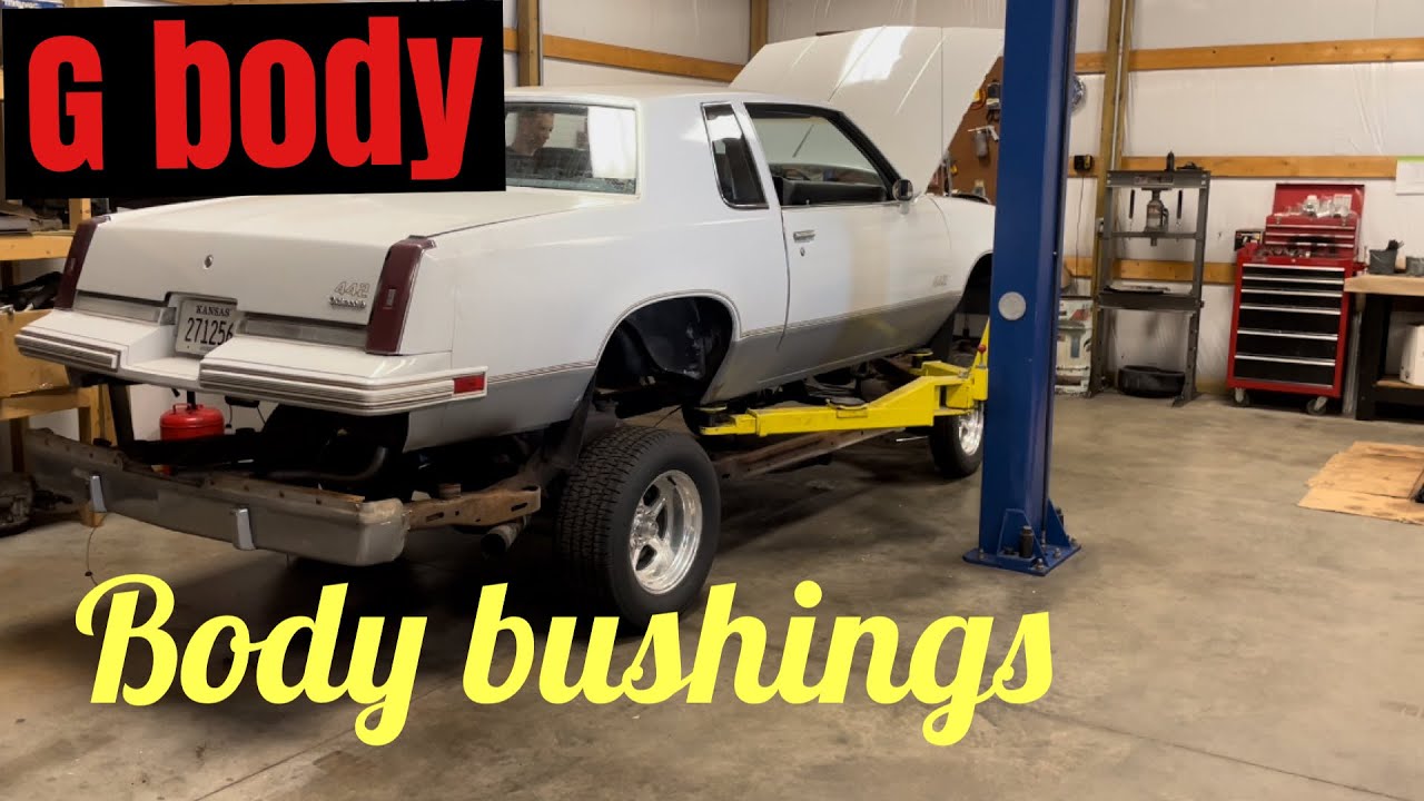 G body Cutlass body mount replacement YouTube