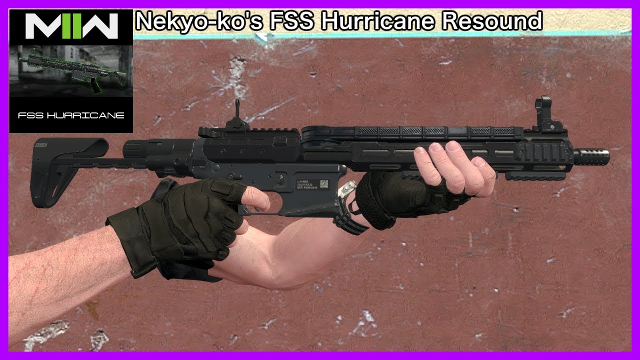 Nekyo-ko's MWB FSS Hurricane Re-sound (MWII Sounds)