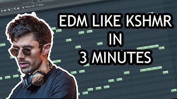 MAKE EDM LIKE KSHMR IN 3 MINUTES - [FL STUDIO]