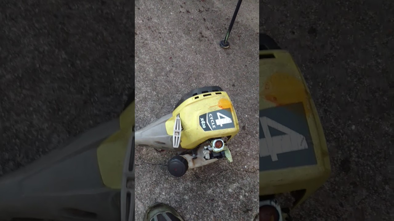 My new one? Ryobi x430 - YouTube