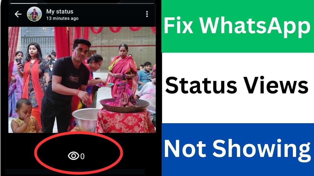 How To Solve WhatsApp Status Views Not Showing Problem | How To Fix WhatsApp Status No Views