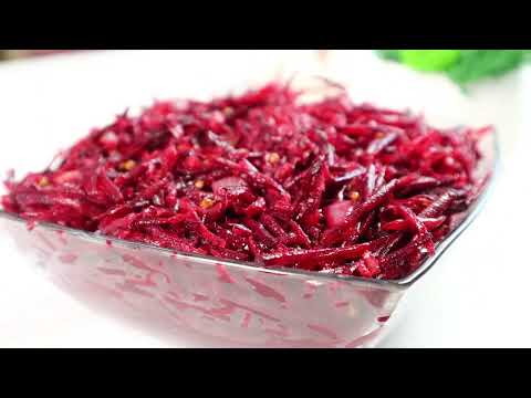 Вкусный НОВЫЙ  Салат ИЗ СВЕКЛЫ по- Корейски! Закуска На все СТО! И для Похудения ПОЙДЁТ👌👍👍