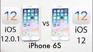 iPHONE 6S: iOS 12.0.1 Vs iOS 12! (Speed Comparison) (Review)
