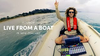 Youngr - A Live Set on a Boat in NEW ZEALAND!