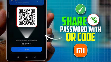 How to Share WiFi Password with QR Code on Xiaomi Phone