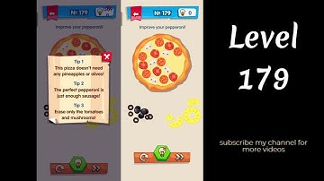 IQ Boost Level 179 Improve your pepperoni