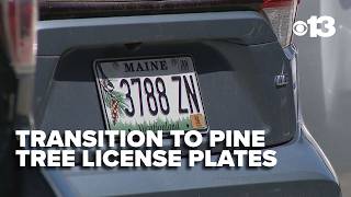 Why are chickadee plates still on Maine roads?