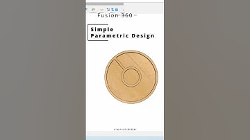 Parametric Tray in Fusion 360 #3dmodelingsoftware #fusion360 #cadsoftware