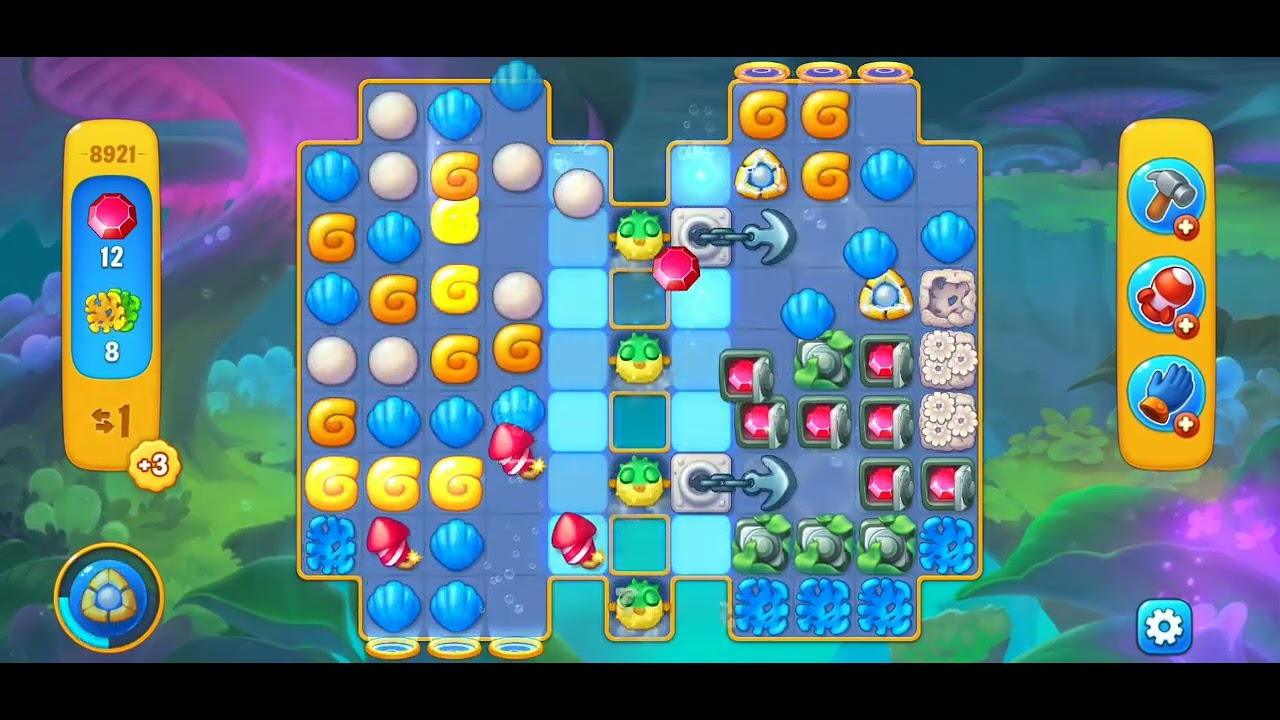 Fishdom/Gameplay/Levels(8921) - YouTube