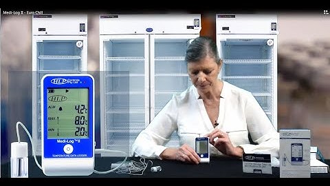 Medi Log II   Vaccine storage data logger. Ready to go straight out of the box!