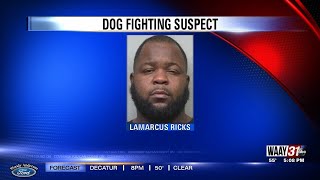 Alabama county wants dog fighting suspect to pay for animal care