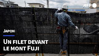 Japon: installation d'un filet masquant une vue du mont Fuji à cause du surtourisme | AFP by AFP 418 views 23 hours ago 1 minute, 49 seconds
