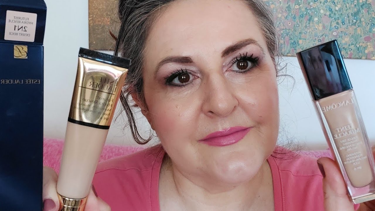 Testiranje-Estee Lauder Futurist puder I Lancôme Teint Miracle puder 🥰🥰🥰