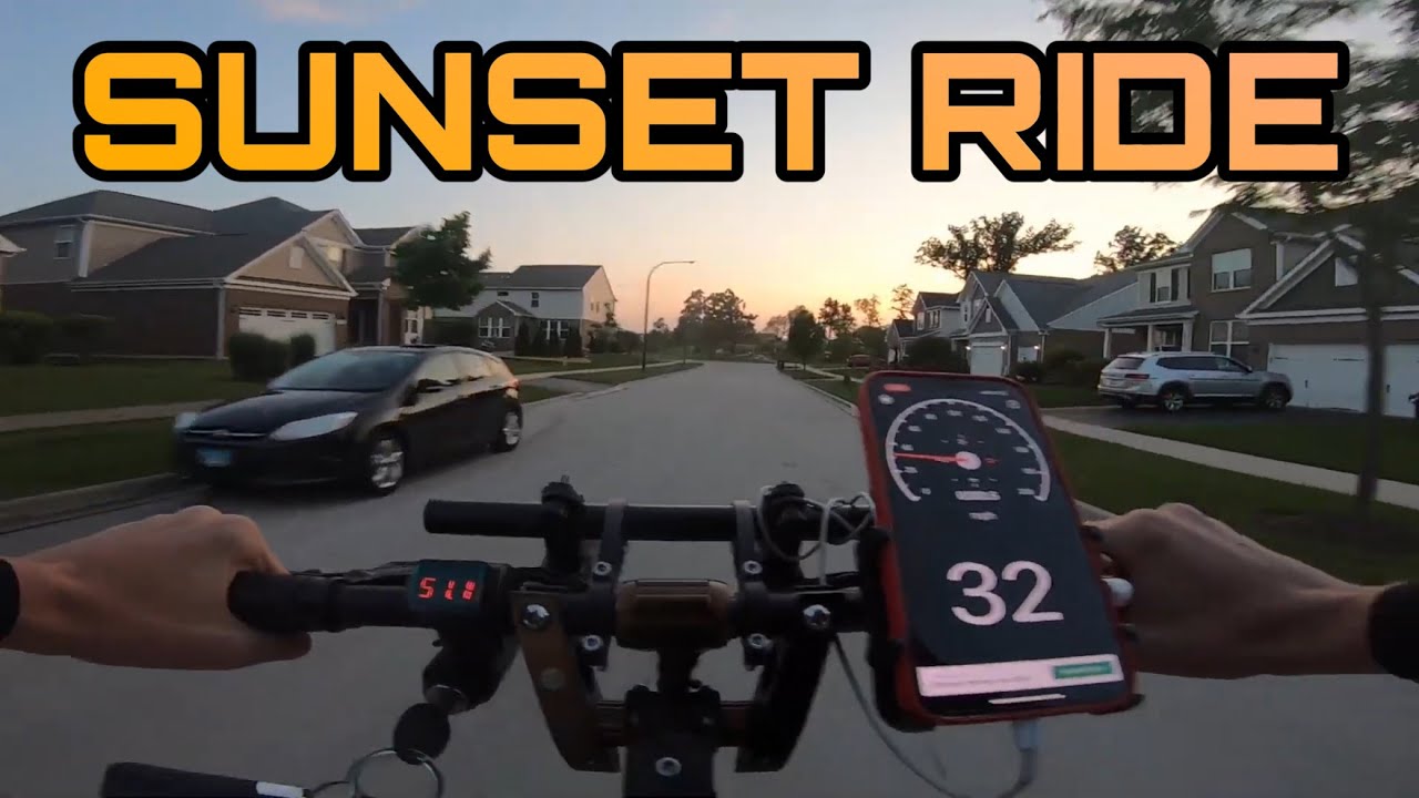 Fast APOLLO GHOST Sunset Ride | 40mph+ - YouTube