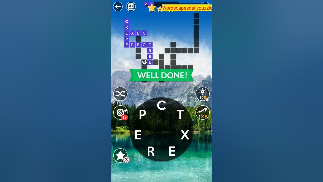 Wordscapes Daily Puzzle April 3 2020 Answers - YouTube