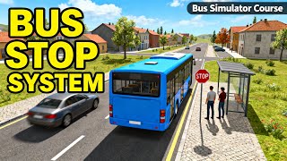 Unity Bus Simulator Course | Bus Stop System Added!