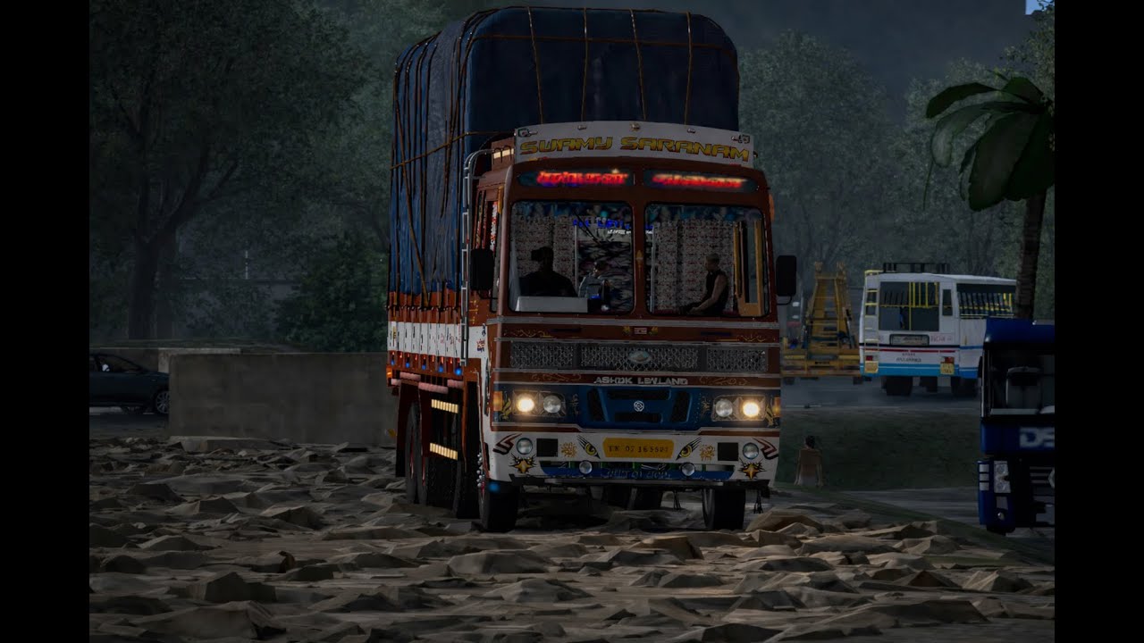 NP LORRY DRIVE WITH  HEAVY LOAD